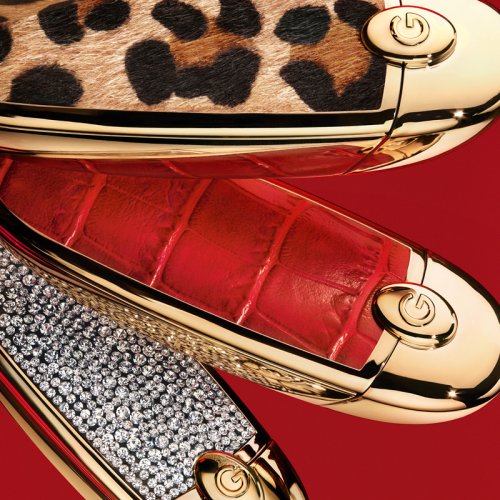 GUERLAIN-Rouge G de Guerlain - The double mirror jewel box - GUERLAIN-Rouge G de Guerlain - The double mirror jewel box -